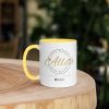 Allah Loves Patient - Mug with Color Inside - Image 20